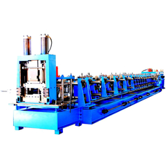 350mm C Z Purlin Section Cold Roll Forming Machine