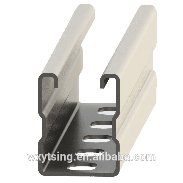 YD-MP-2074 41X52MM Anti-Seismic Bracing System Galvanized Shape C Profiled C Section