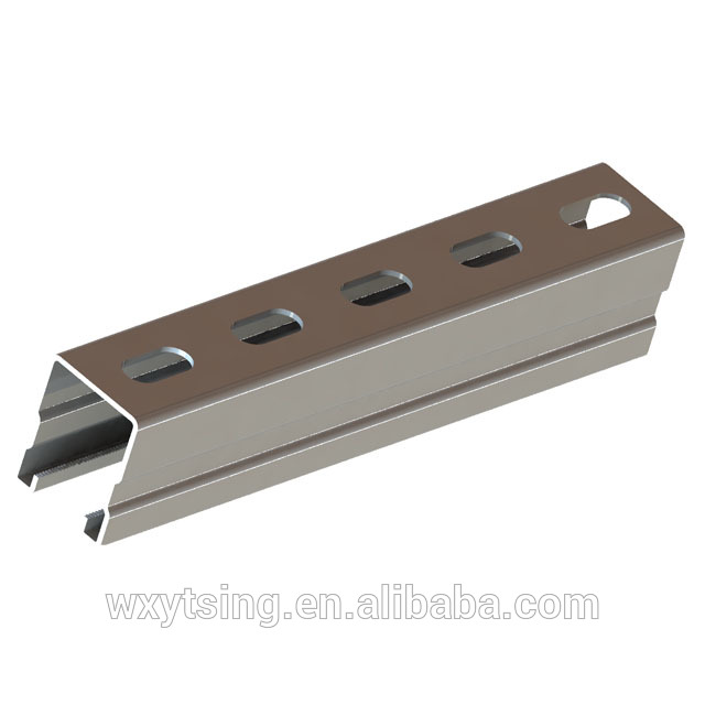 Anti-Seismic Bracing System Hot Dip Beam Slotted C Bracket