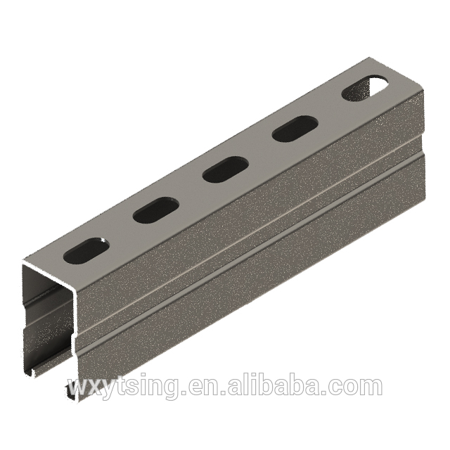 YD-MP-2045 41X72MM Anti-Seismic Bracing System Iron Anti Corrosion C Profiled C Section