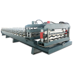 Steel Step Tile Roof Sheet Roll Forming Machine