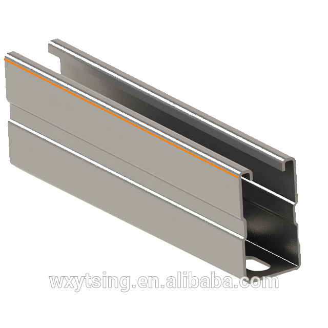 YD-MP-2053 41X72MM Anti-Seismic Bracing System Coll Rolled Building Material C Bracket C Beam