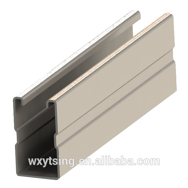 YD-MP-2023 41X72MM Anti-Seismic Bracing System Iron Anti Corrosion C Steel C Purlin