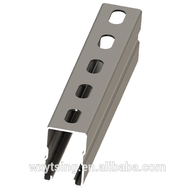 Anti-Seismic Bracing System Iron Anti Corrosion Slotted Strut C Channel