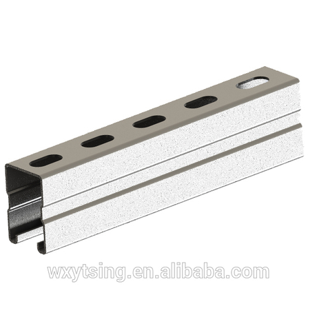 Anti-Seismic Bracing System Cold Rolled Slotted C Bracket C Beam
