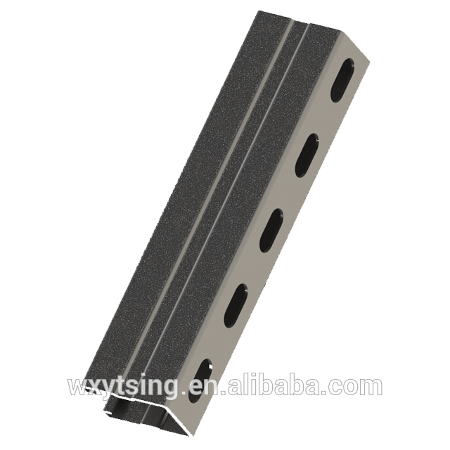 YD-MP-2070 41X62MM Anti-Seismic Bracing System Q235 Perforated C Profiled C Section