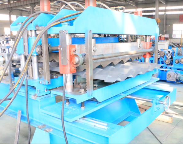 ARP Finto Coppo Roof Tile Roll Forming Machine Full Automatically PLC Touch Screen Control 