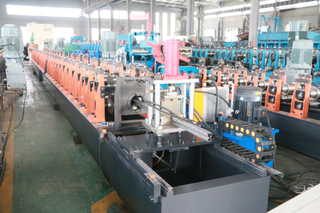 Storage shelf column roll forming machine upright rack making machine