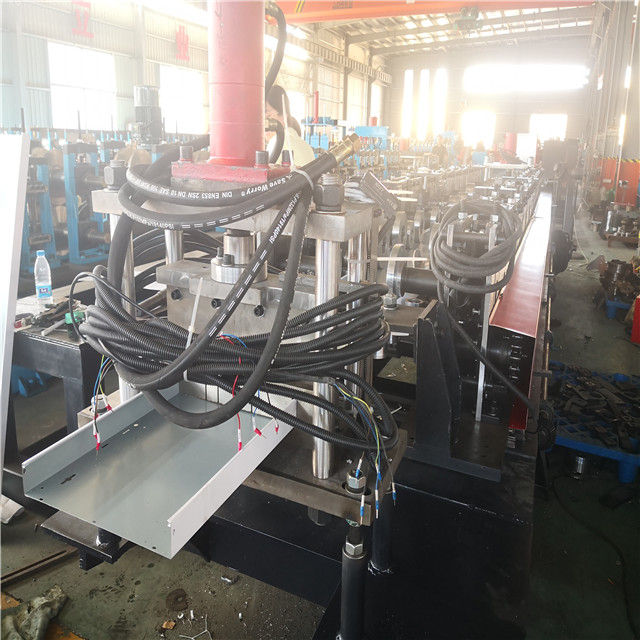Multi-size Lampshade Shell Automatic Cold Bending Molding Equipment with Punching Roll Forming Machine 