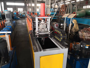 Top hat roll forming machine used for elevator strengthen 